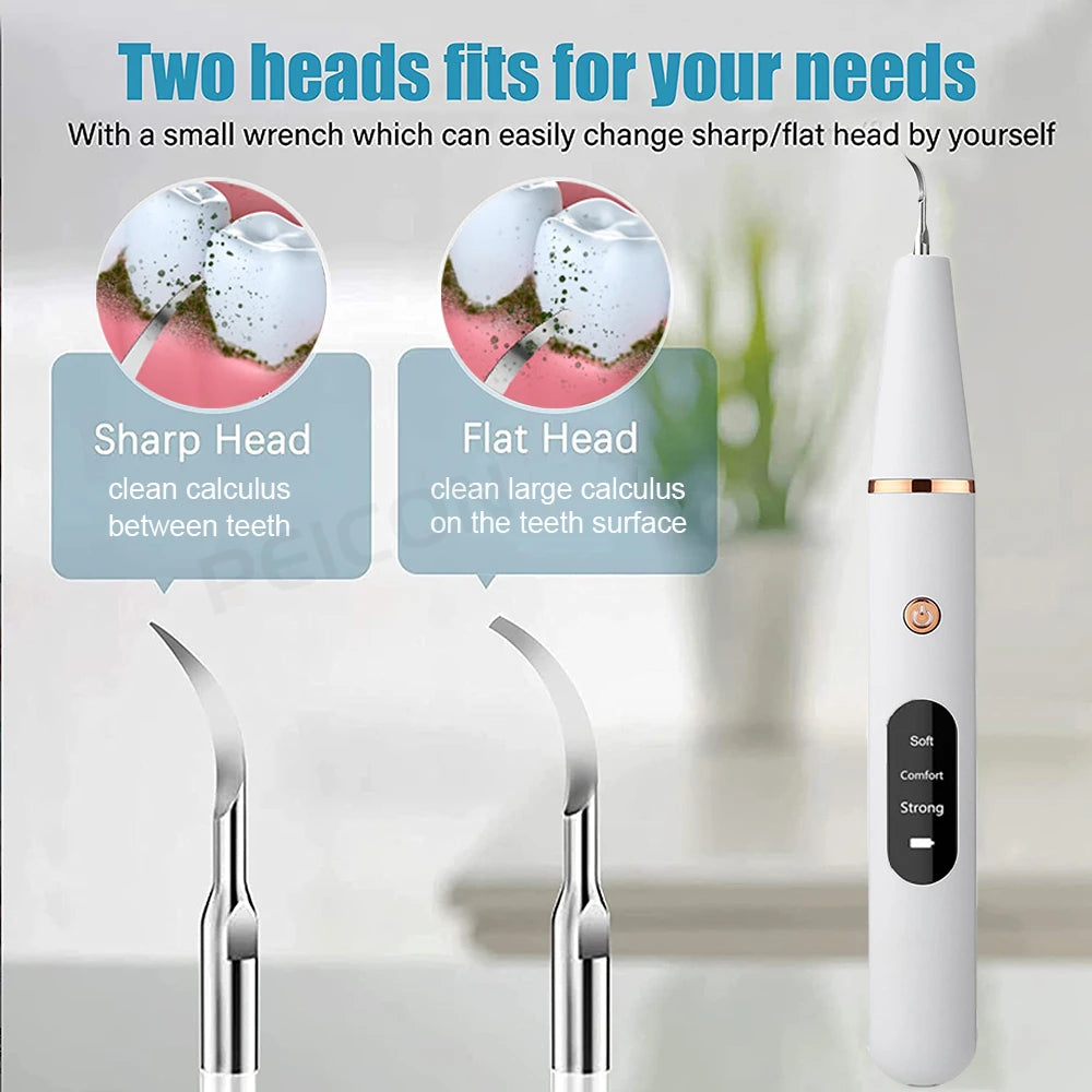Ultrasonic Dental Scaler for Home Teeth Cleaning