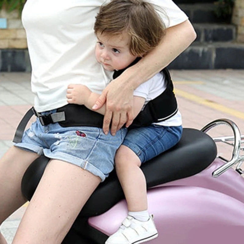 Adjustable Baby Motorcycle Safety Belt - Toddler and Children Back Protector