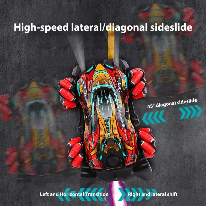 Ultimate RC F1 Drift Car: Gesture Control, Lights, Music & Sprays!