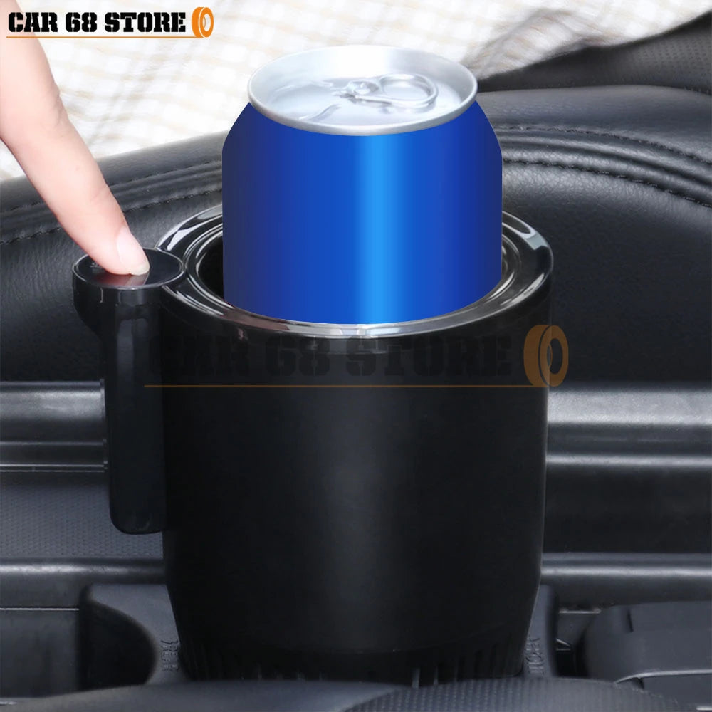 Innovative 2-in-1 Smart Car Cup Warmer Cooler: Keep Your Beverages Perfectly Chilled or Warm on the Go!