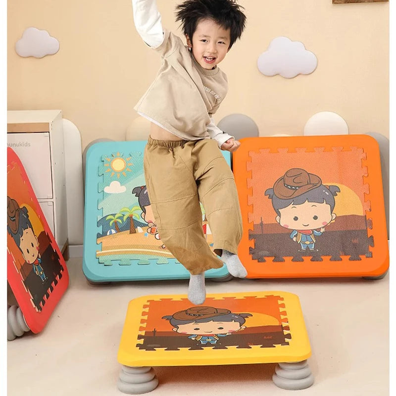 Foldable Kids Trampoline - Indoor & Outdoor Fun for Toddlers and Children