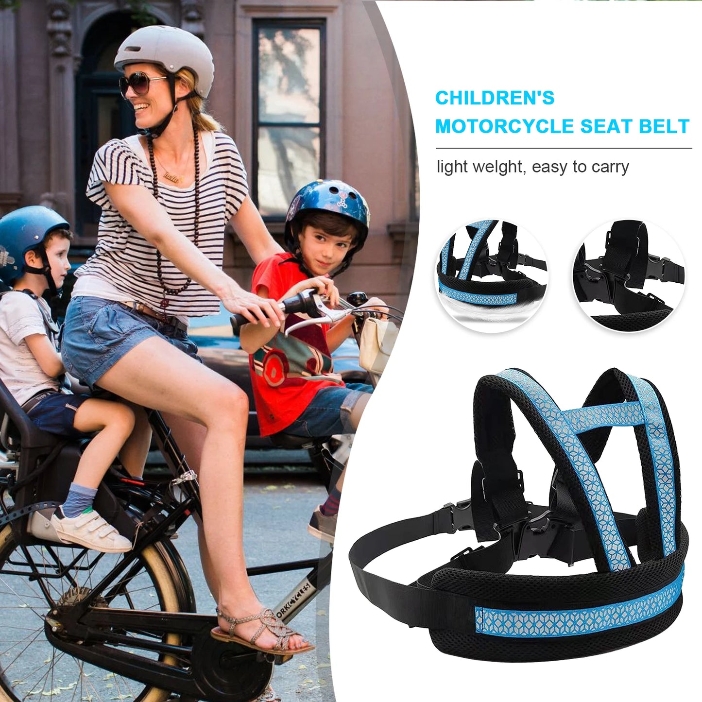 Children's Motorcycle Safety Harness- Ensure Your Child's Safety on Every Ride