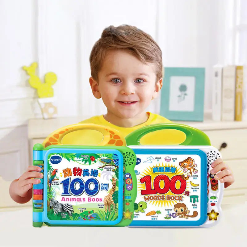 Interactive Learning Toy 100 Words with Three Modes for Early Childhood Development (0-6 Years)